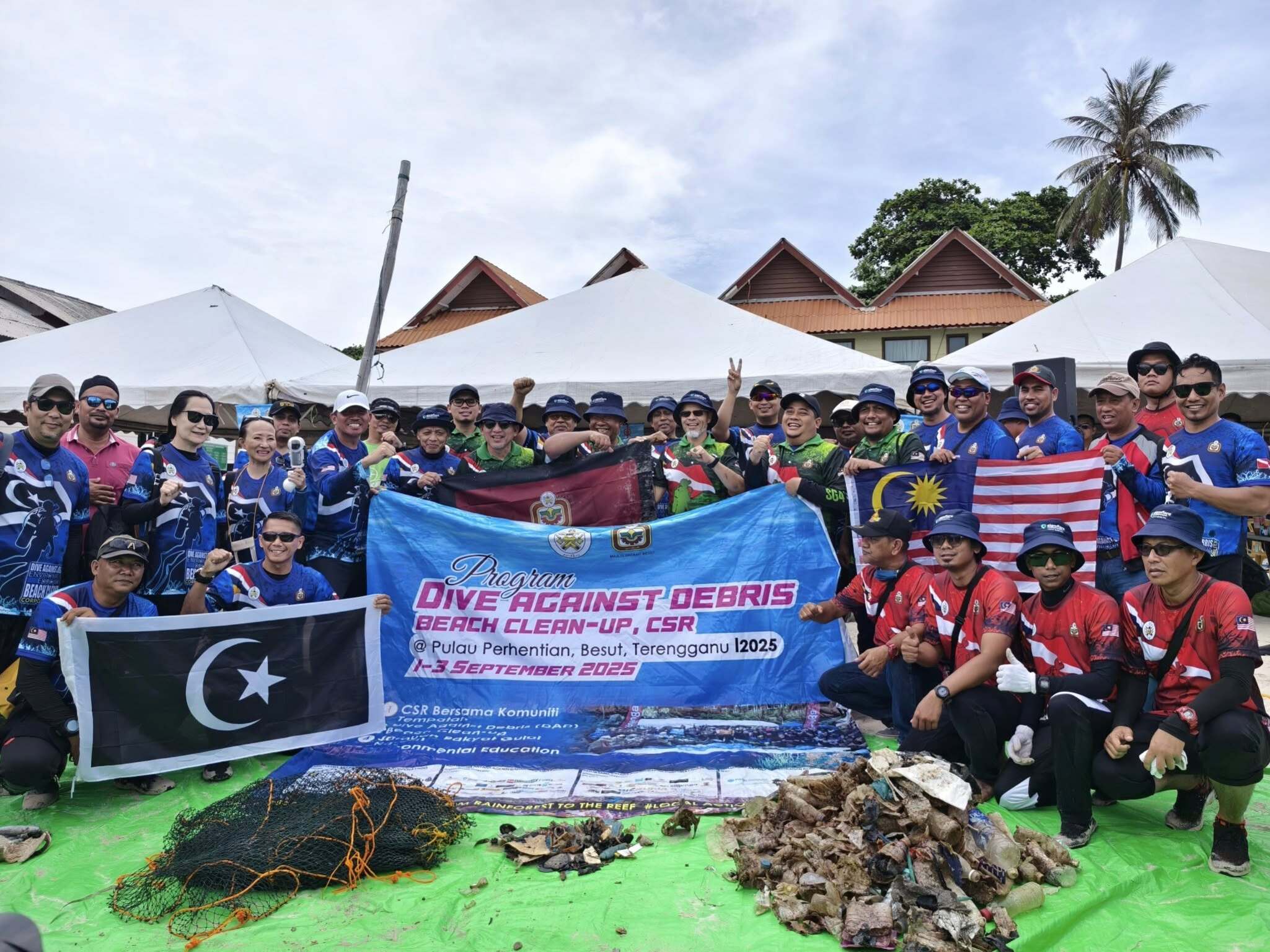 PROGRAM DIVE AGAINST DEBRIS, BEACH CLEAN-UP & CSR PULAU PERHENTIAN 2025
