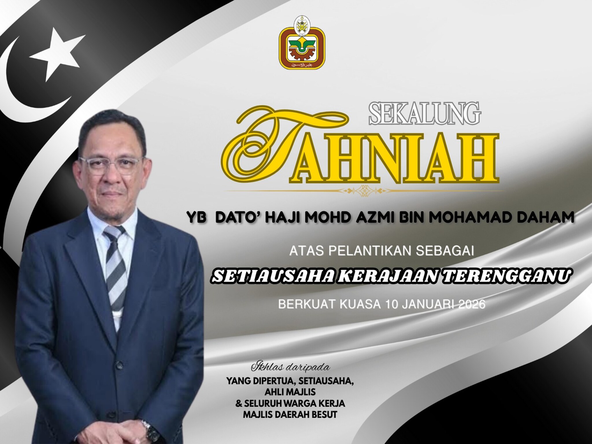 UCAPAN TAHNIAH